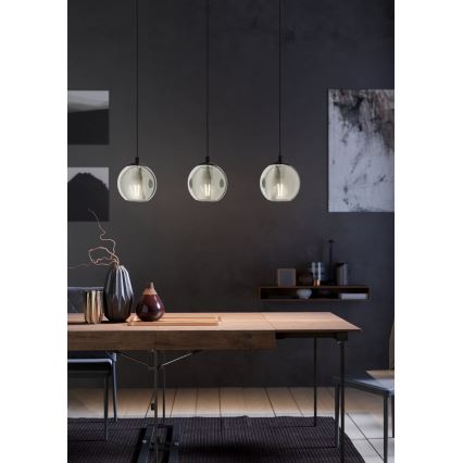 Eglo - Lámpara colgante 3xE27/40W/230V