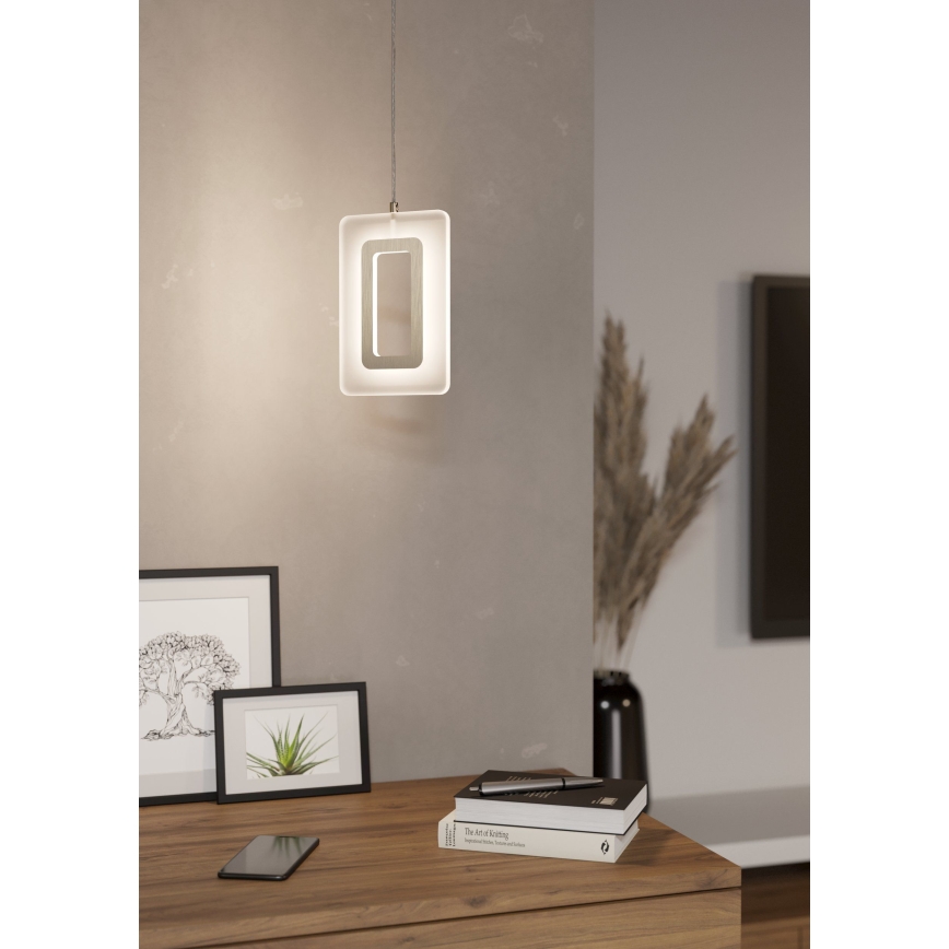 Eglo - Lámpara LED colgante LED/5,4W/230V