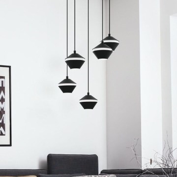 Eglo 98683 - Lámpara colgante LED con cable PERPIGO 5xGU10/5W/230V