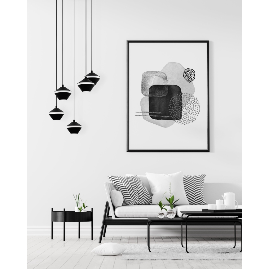 Eglo 98683 - Lámpara colgante LED con cable PERPIGO 5xGU10/5W/230V