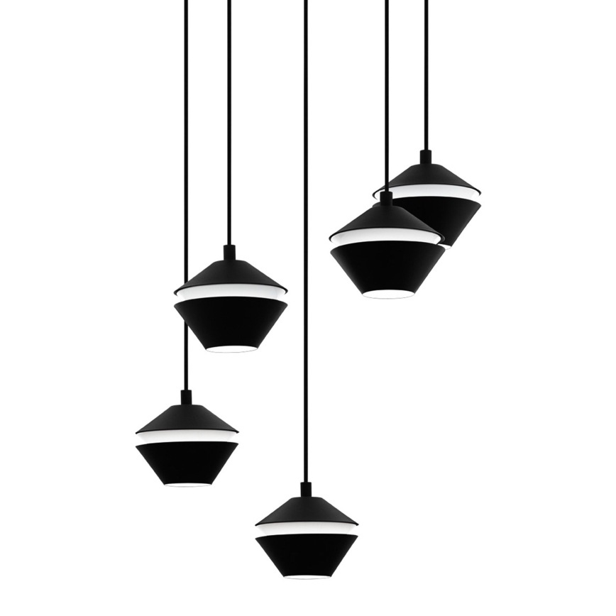 Eglo - Lámpara LED colgante 5xGU10/5W/230V