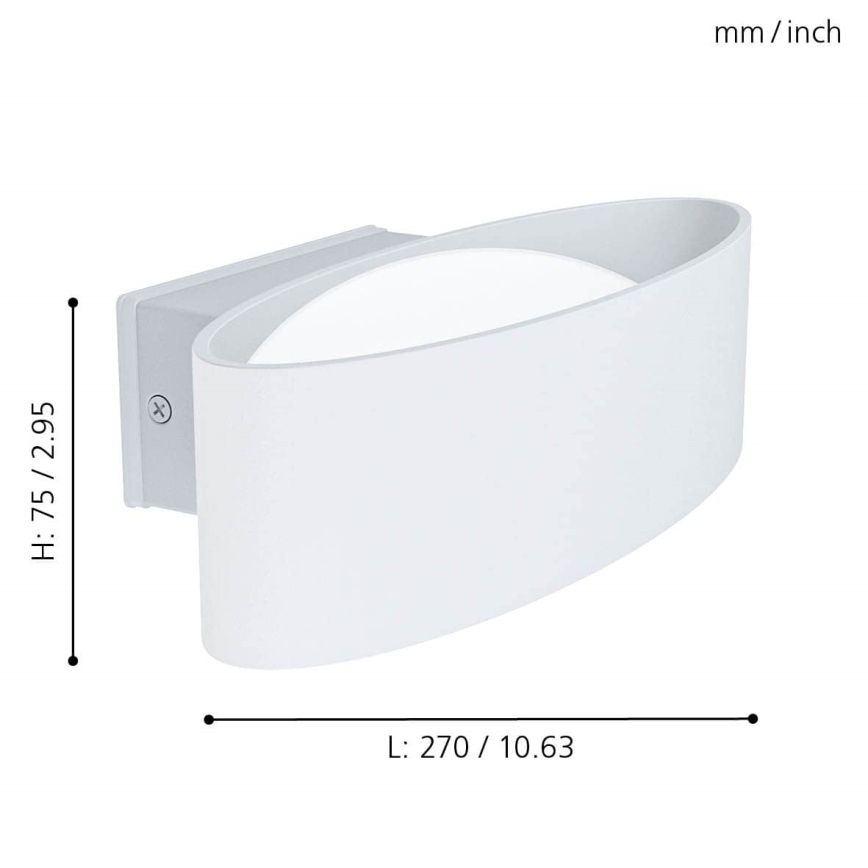 Eglo - Aplique LED para exterior LED/10W/230V IP44