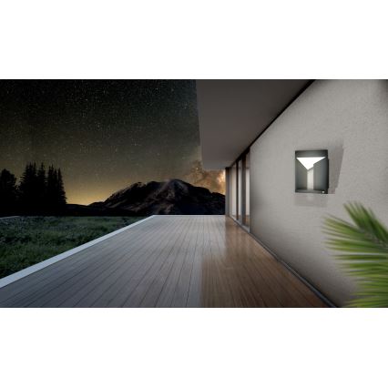 Eglo 98748 - Aplique de pared LED para exterior NEMBRO LED/10W/230V IP54
