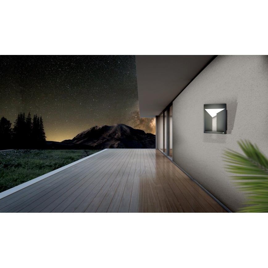 Eglo 98748 - Aplique de pared LED para exterior NEMBRO LED/10W/230V IP54