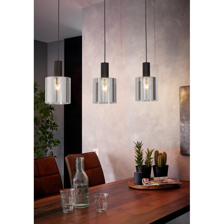 Eglo - Lámpara colgante 3xE27/40W/230V