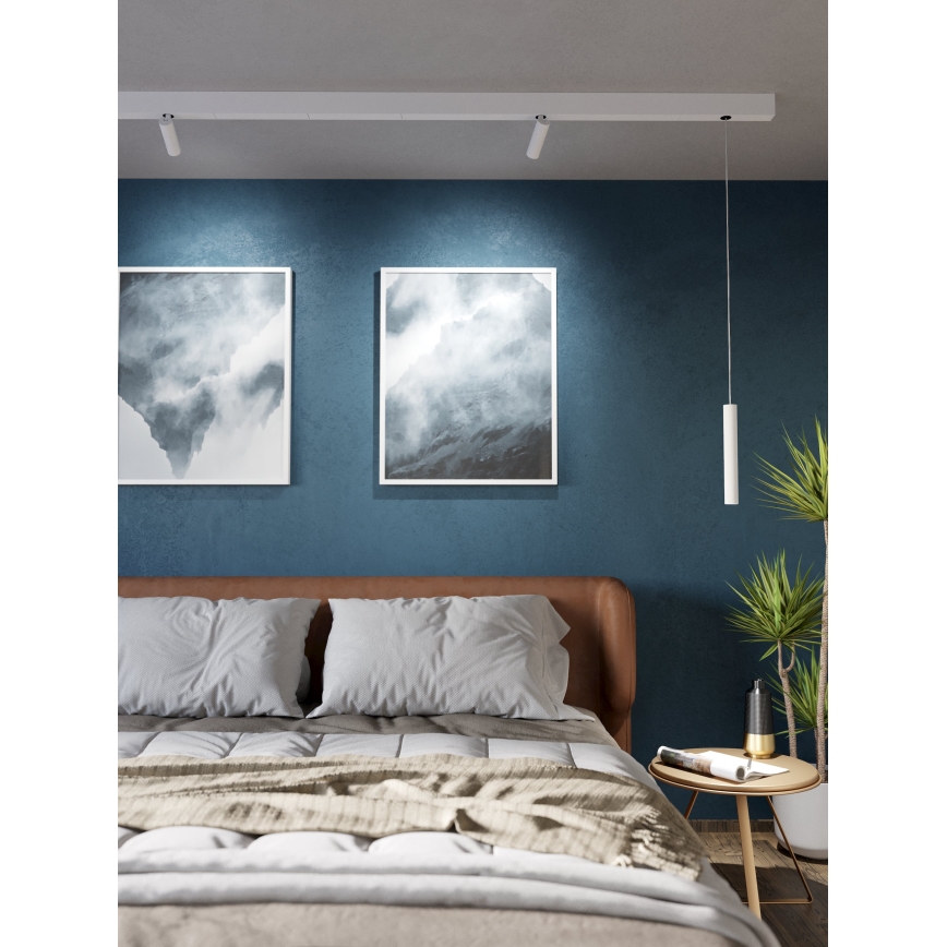 Eglo - Lámpara colgante LED con cable para sistema de carril LED/9W/230V