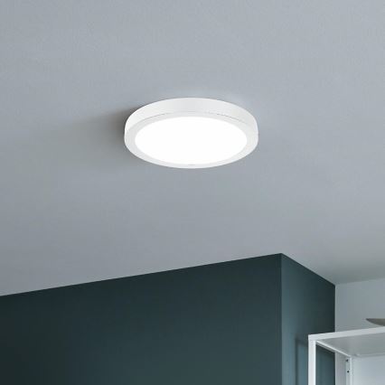 Eglo - Luminaria de techo LED regulable para baño LED/19,5W/230V 2700-6500K IP44 ZigBee Ø 28,5 cm