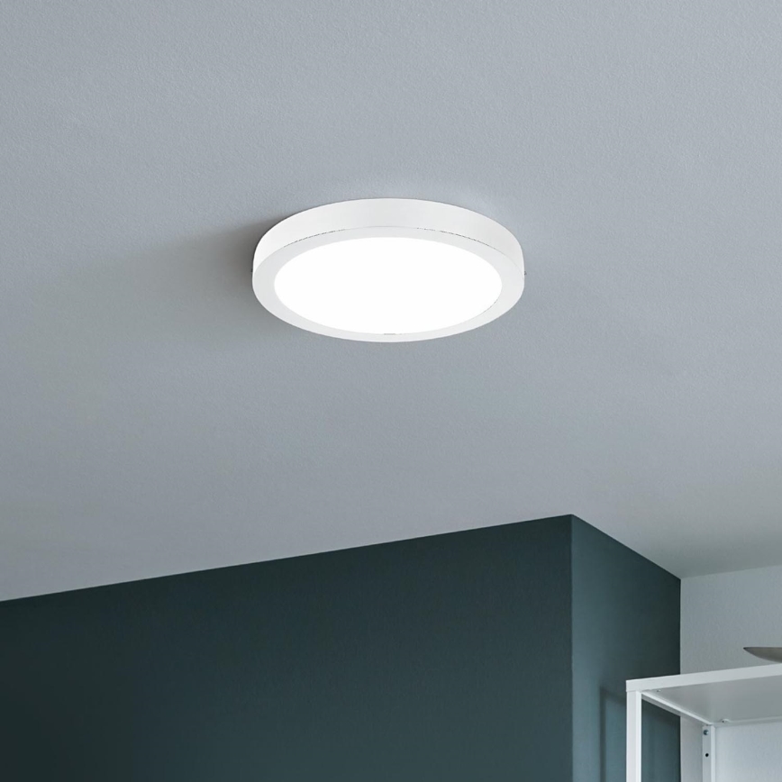 Eglo - Luminaria de techo LED regulable para baño LED/19,5W/230V 2700-6500K IP44 ZigBee Ø 28,5 cm