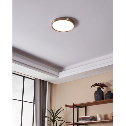 Eglo - Plafón de baño LED regulable LED/19,5W/230V 2700-6500K IP44 ZigBee
