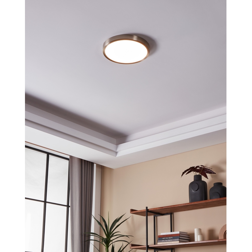 Eglo - Plafón de baño LED regulable LED/19,5W/230V 2700-6500K IP44 ZigBee