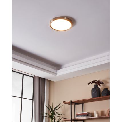 Eglo - Plafón de baño LED regulable LED/19,5W/230V 2700-6500K IP44 ZigBee