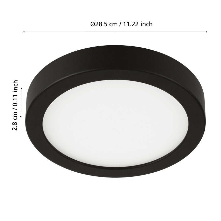 Eglo - Lámpara de baño LED regulable LED/19,5W/230V IP44 ZigBee