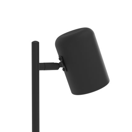 Eglo - Lámpara de mesa LED 1xGU10/4,5W/230V negro