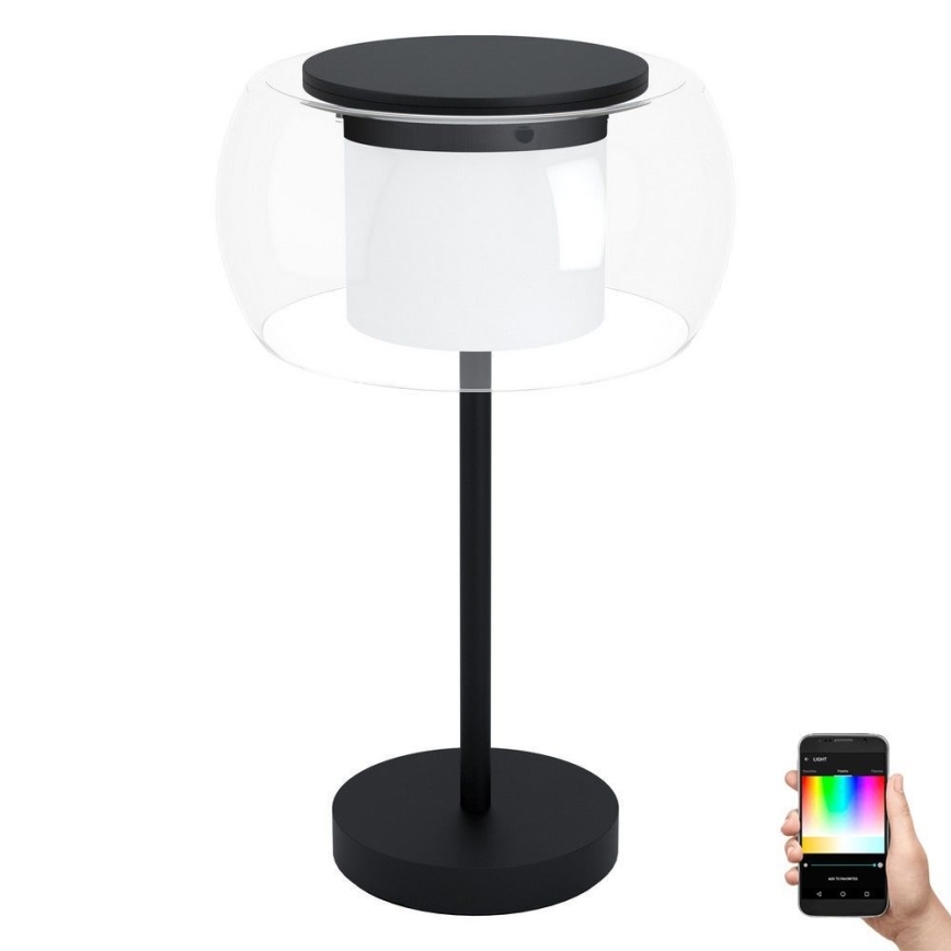 Eglo - LED RGB Lámpara de mesa regulable BRIAGLIA-C LED/15W/230V
