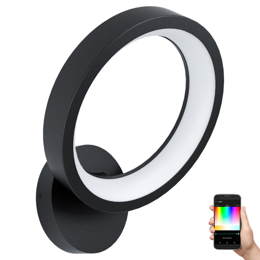 Eglo 99028 - Aplique de pared LED RGB regulable MARGHERA-C LED/16W/230V