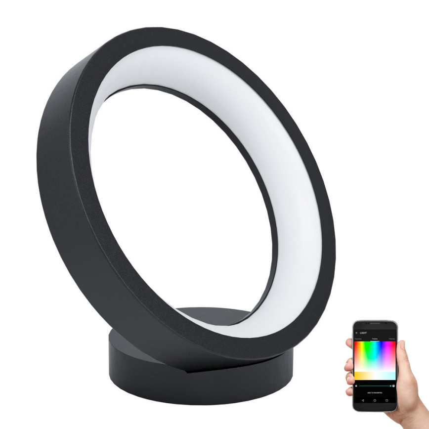 Eglo 99029 - Lámpara de mesa regulable LED RGB MARGHERA-C LED/16W/230V