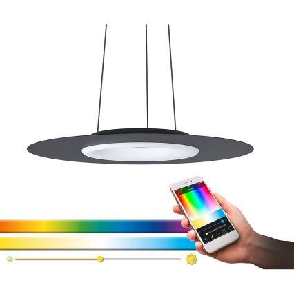 Eglo - LED RGB Lámpara colgante COMPO ROSSO-C LED/16W/230V