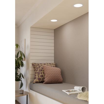 Eglo - Luminaria empotrable LED/10,5 W/230 V, Ø 16,6 cm