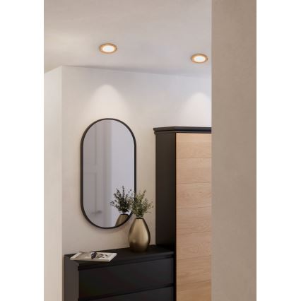 Eglo - Luminaria empotrable LED, 5,5 W, 230 V, Ø 11,7 cm
