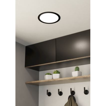 Eglo - Luminaria empotrada de techo LED, 16,5 W, 230 V, diámetro 21,6 cm