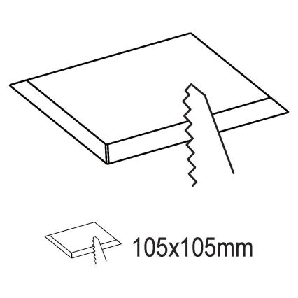 Eglo - Luminaria empotrable de techo LED/5,5W/230V 11,7x11,7 cm