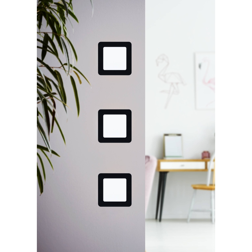 Eglo - Luminaria empotrada LED/5,5W/230V 11,7x11,7 cm