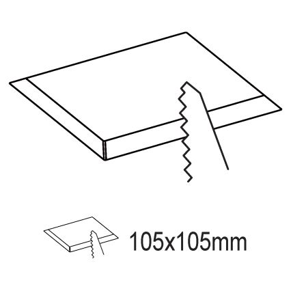 Eglo - Luminaria empotrada LED/5,5W/230V 11,7x11,7 cm