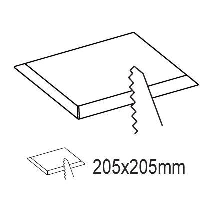 Eglo - Luminaria empotrada LED/16,5W/230V 21,6x21,6 cm