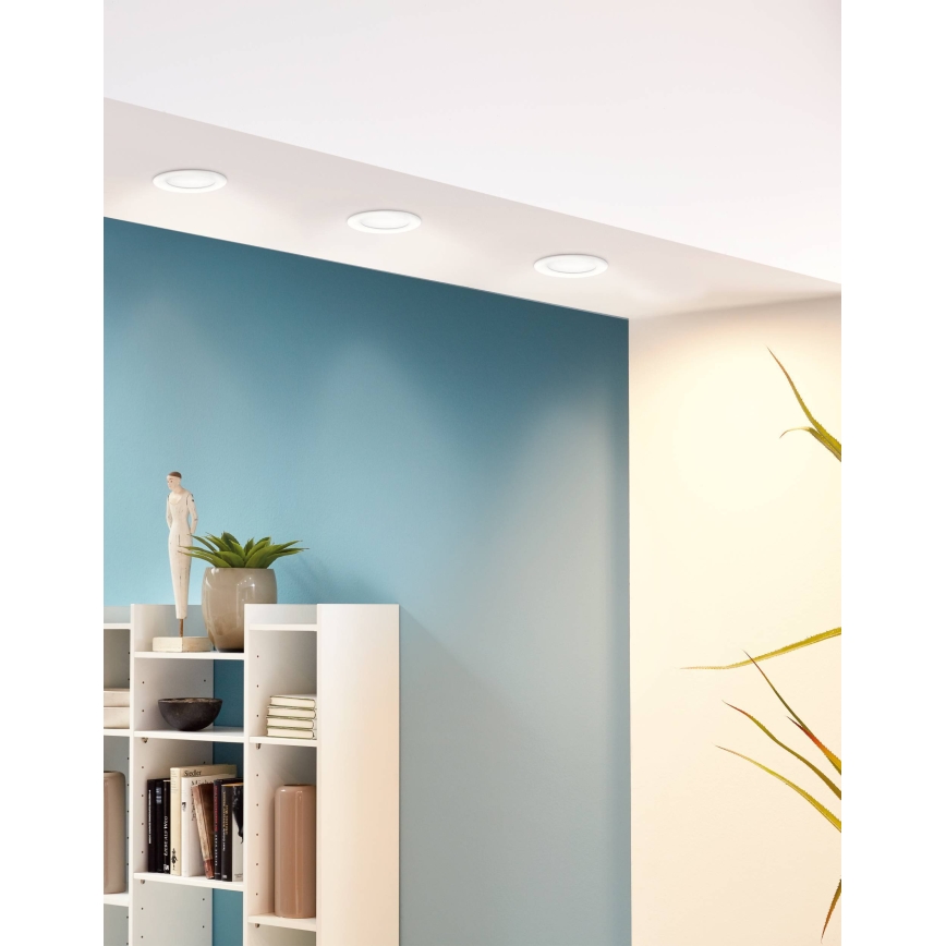 Eglo - Luminaria empotrable LED regulable LED/5,5W/230V Ø 11,7 cm
