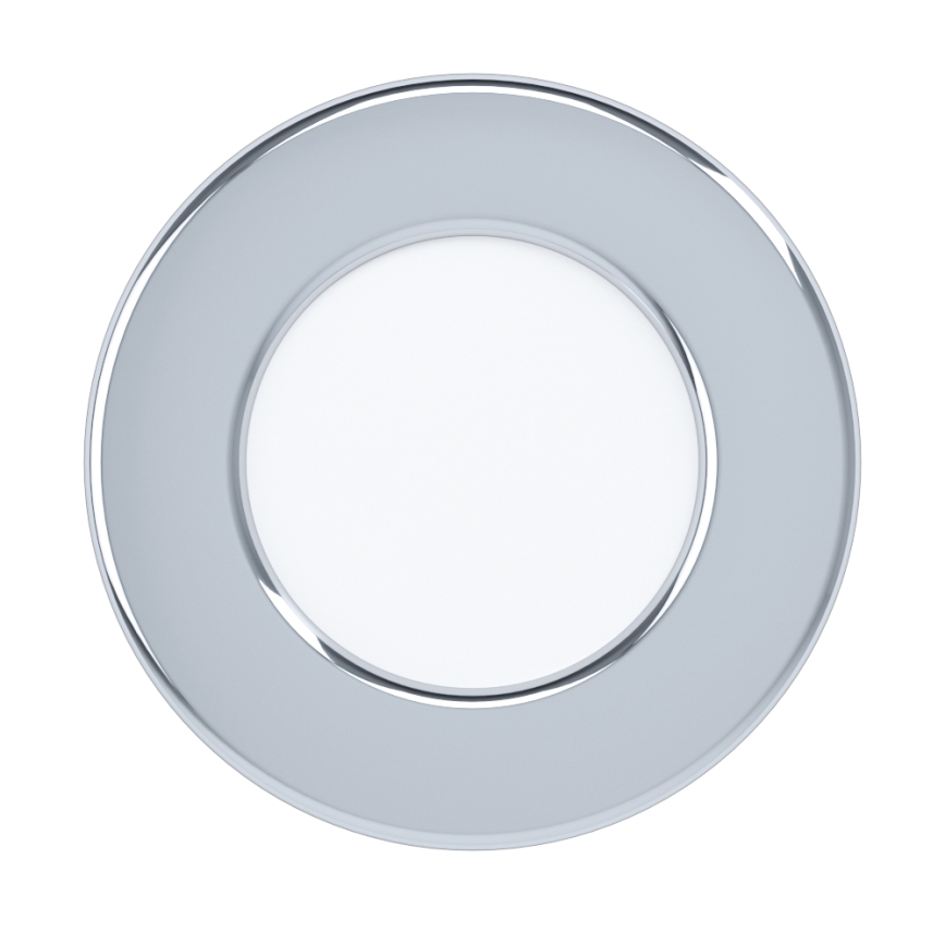 Eglo - Luminaria empotrada LED para baño, 2,7W/230V, IP44, diámetro 8,6 cm