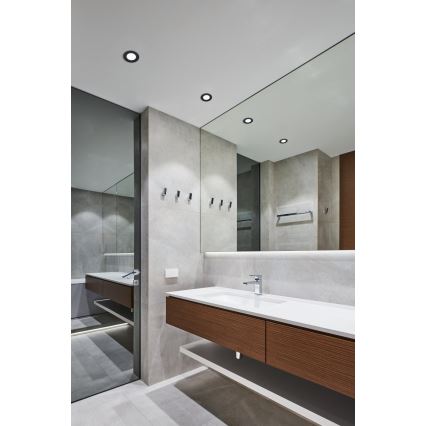 Eglo - Lámpara empotrada LED para baño LED/2,7W/230V IP44 Ø 8,6 cm