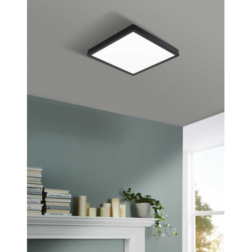 Eglo - Plafón LED/20W/230V 28,5x28,5 cm