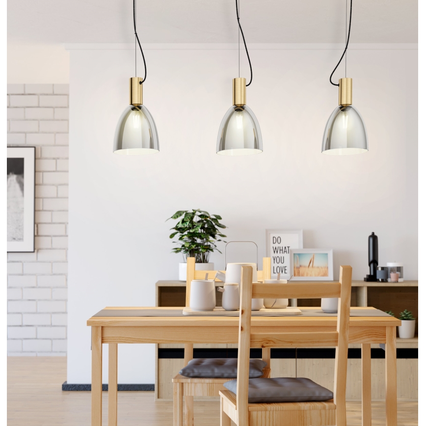 Eglo - Lámpara colgante 3xE27/40W/230V