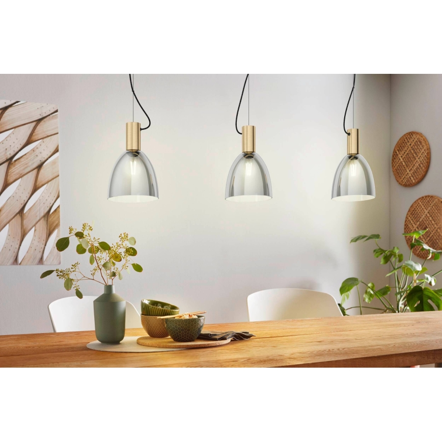 Eglo - Lámpara colgante 3xE27/40W/230V