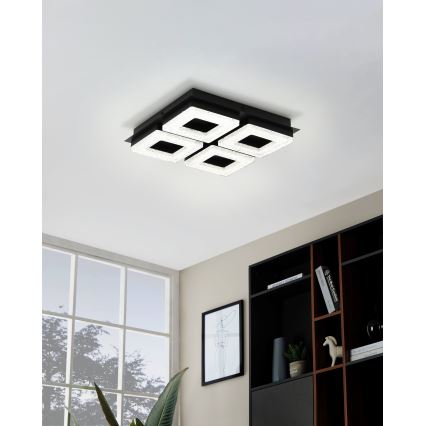 Eglo 99326 - Lámpara de techo LED FRADELO 4xLED/4W/230V