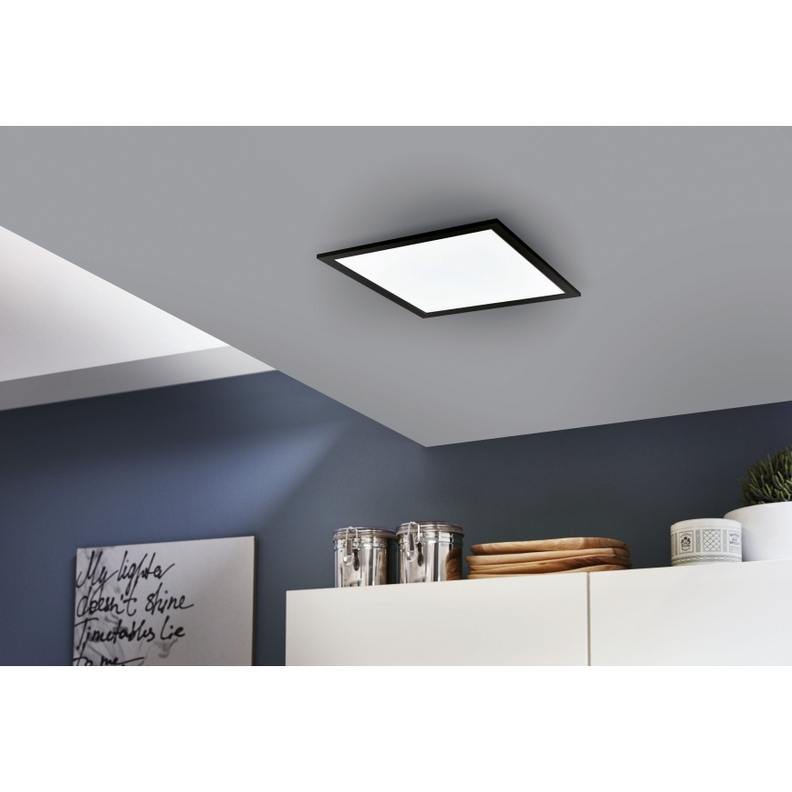 Eglo - Lámpara de techo LED RGB regulable SALOBRENA-C LED/16W/230V + mando a distancia