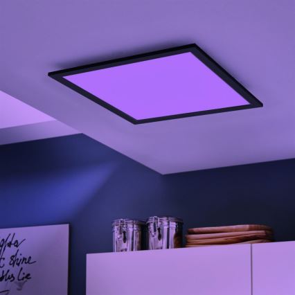 Eglo - Lámpara de techo LED RGBW regulable SALOBRENA-C LED/20W/230V + mando a distancia