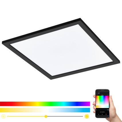 Eglo - Lámpara de techo LED RGBW regulable SALOBRENA-C LED/20W/230V + mando a distancia