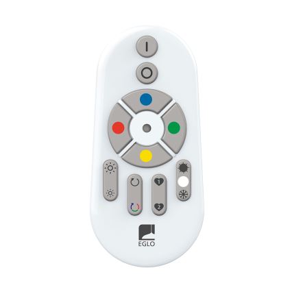 Eglo - Lámpara de techo LED RGBW regulable SALOBRENA-C LED/20W/230V + mando a distancia