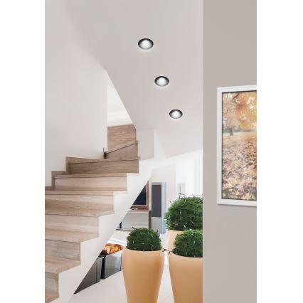 Eglo - Lámpara de baño LED regulable LED/6W/230V 4000K IP44