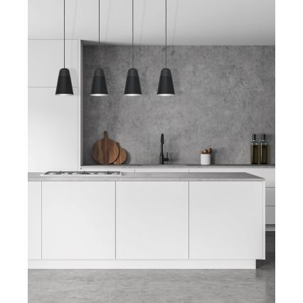 Eglo 99545 - Lámpara colgante con cable CANTERRAS 4xE27/40W/230V