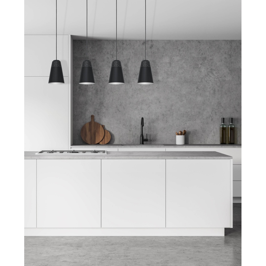 Eglo 99545 - Lámpara colgante con cable CANTERRAS 4xE27/40W/230V