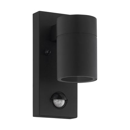 Eglo - Aplique de exterior LED con sensor 1xGU10/3W/230V IP44