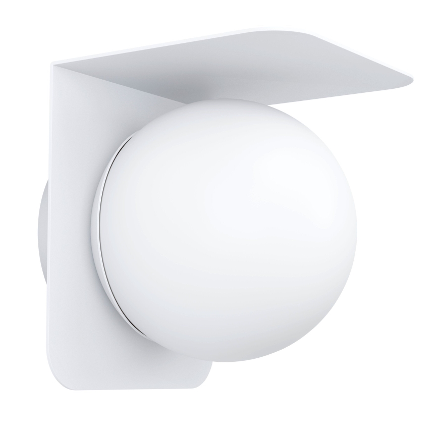Eglo - Aplique de exterior 1xE27/15W/230V IP44 blanco