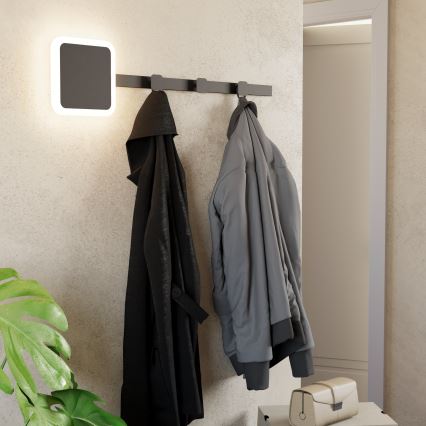 Eglo - Percha LED de pared con luz LED/7,8W/230V