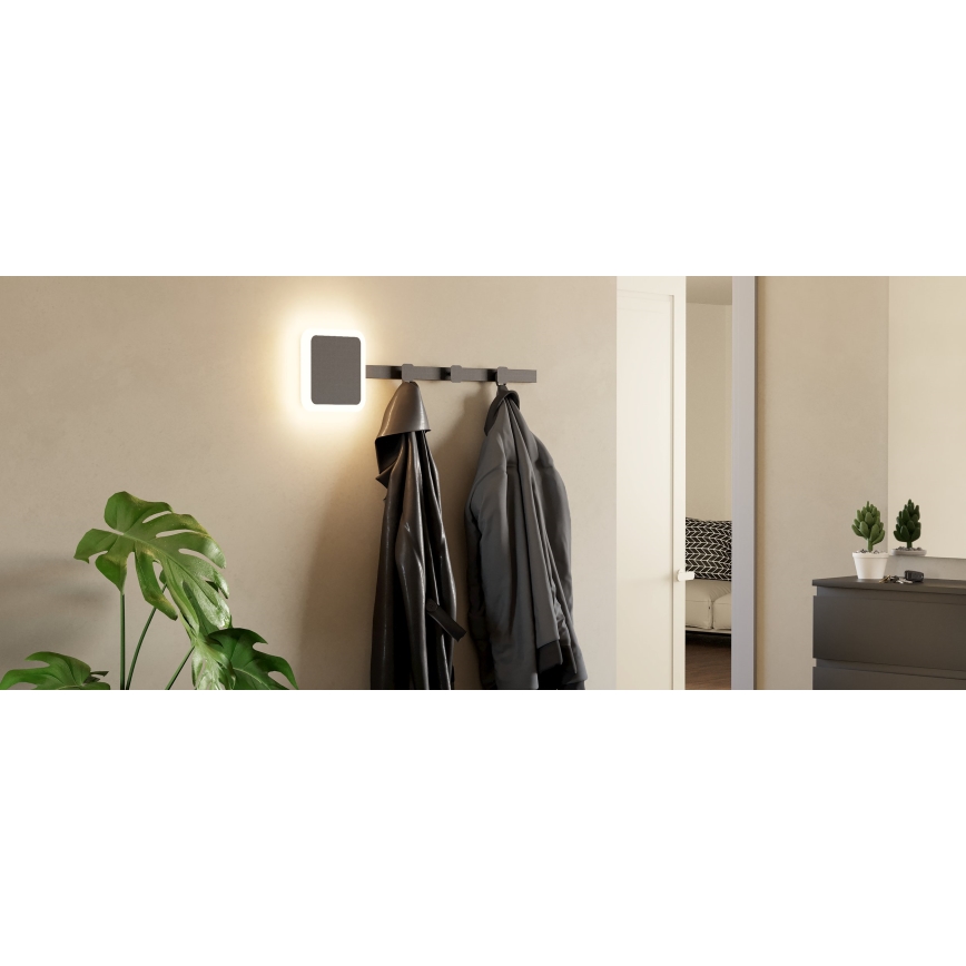 Eglo - Percha LED de pared con luz LED/7,8W/230V