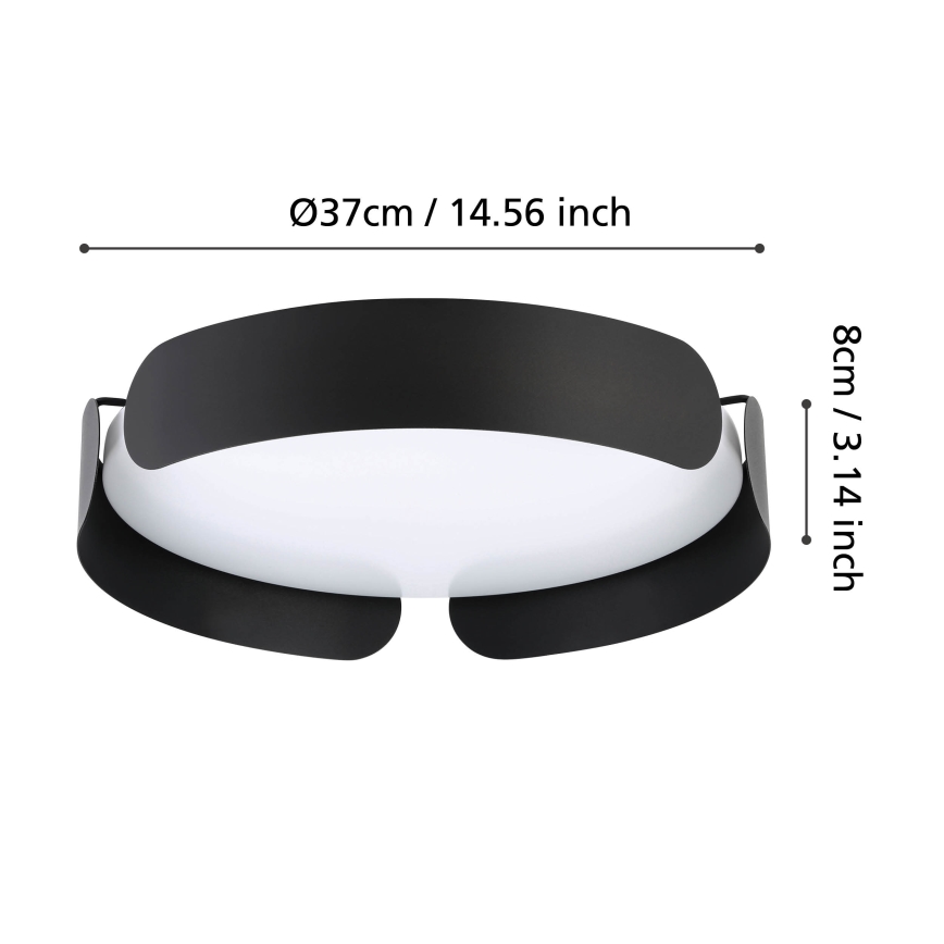 Eglo - Plafón LED LED/21,6W/230V