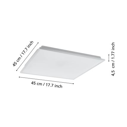 Eglo - Plafón LED regulable LED/22W/230V 2700-6500K ZigBee