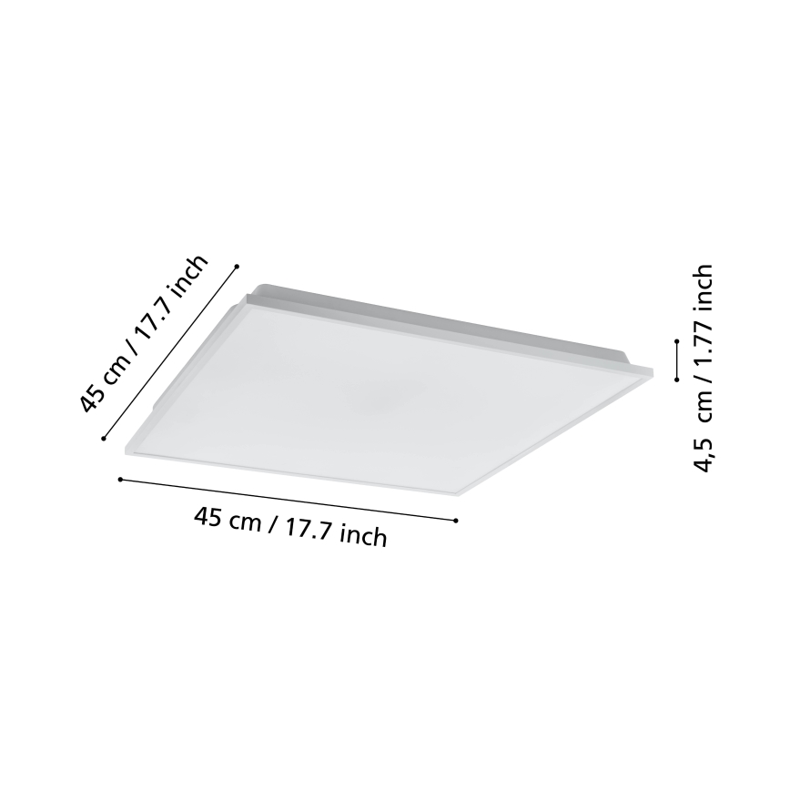 Eglo - Plafón LED regulable LED/22W/230V 2700-6500K ZigBee