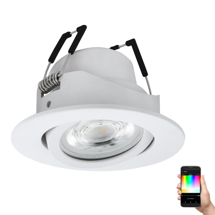 Eglo - LED RGBW Lámpara empotrable regulable LED/5W/230V ZigBee